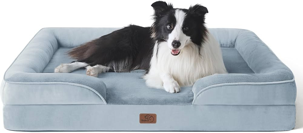 Bedsure Orthopedic Dog Bed for Large Dogs - Big Washable Dog Sofa Beds Large, Supportive Foam Pet... | Amazon (US)