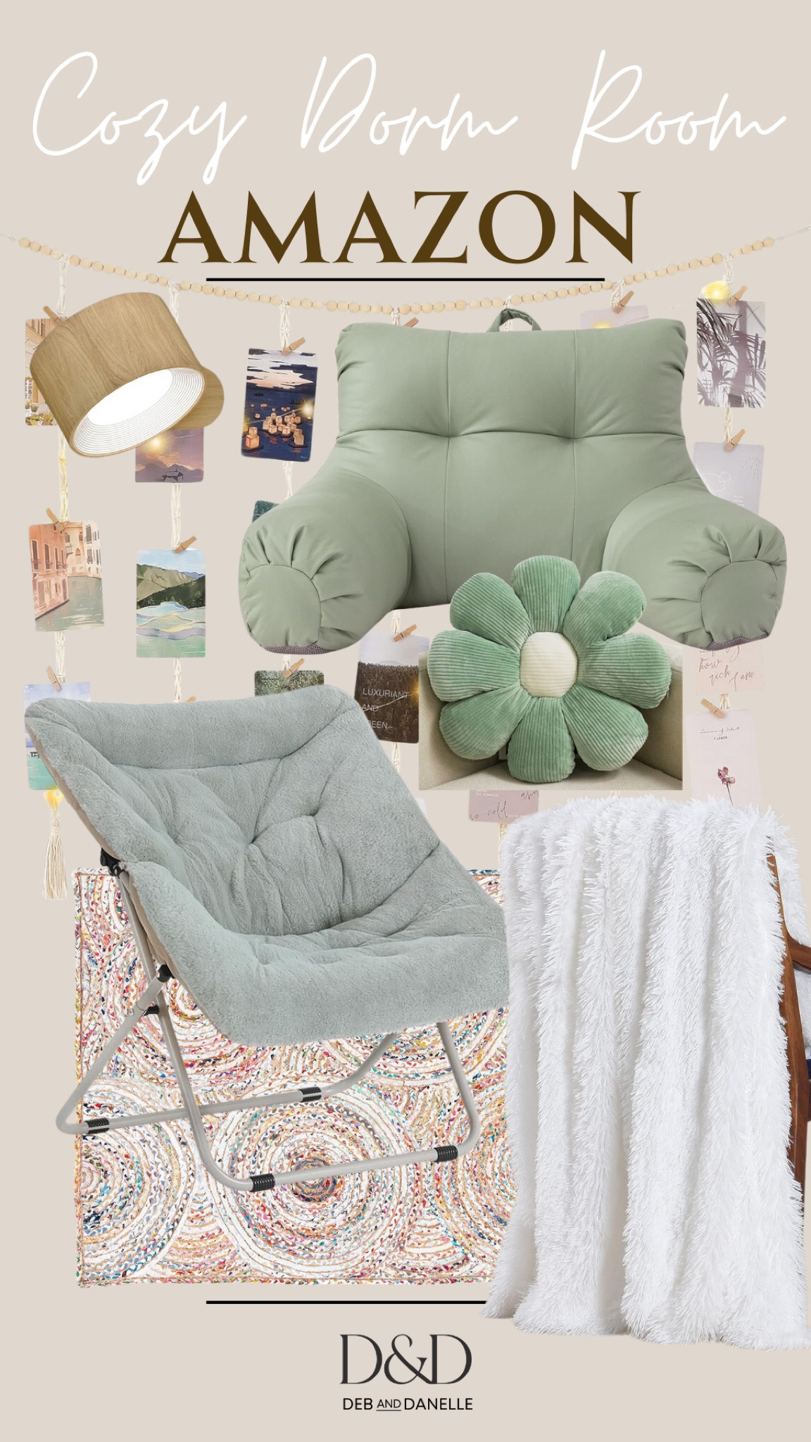 Back to School: here are some great options to add some personality, a pop of color, and comfort to a dorm room or youthful space. 

#LTKHome #LTKBacktoSchool #LTKFindsUnder100