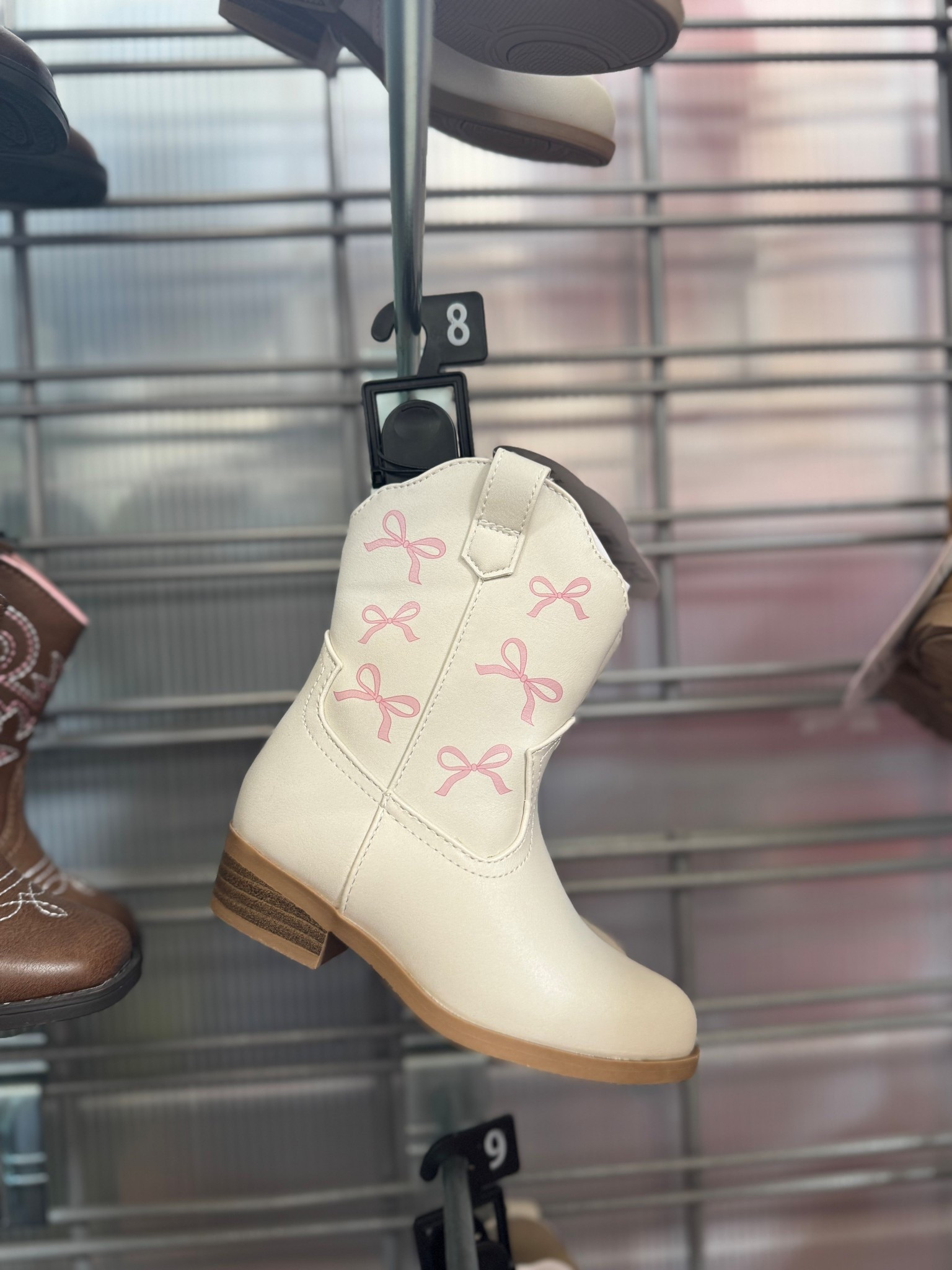 Toddler girl bow cowgirl boots. Perfect for your little one! 

#LTKKids #LTKSeasonal #LTKStyleTip