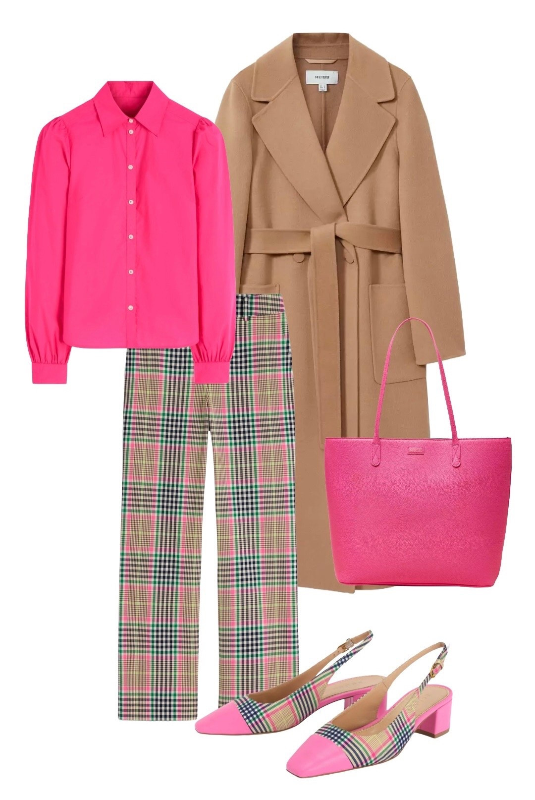 Camel and pink, whatever the weather ! One of my favourite colour pairings, this fun outfit is perfect for work, dates or a bunch with the girls 🧥 💗

Pop Pansy Shirt (new in), Check Trousers & Slingbacks - Boden

Camel Belted Coat - Reiss ON SALE!

Pink Tote Bag - Joules

#LTKeurope #LTKwinter #LTKsale