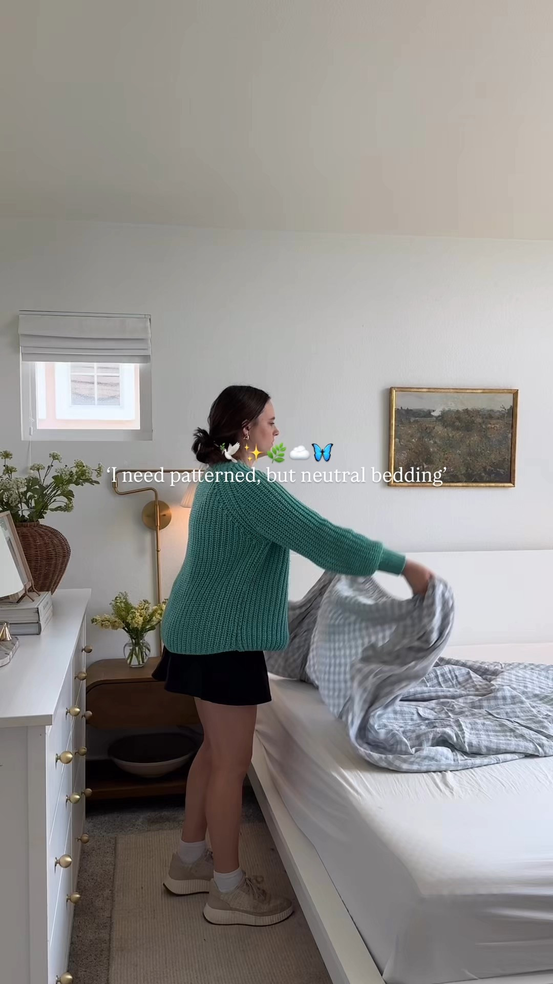 Primary bedroom, primary bedding, gingham bedding, gingham sheets, striped sheets, linen bedding


#LTKFindsUnder50 #LTKHome #LTKStyleTip