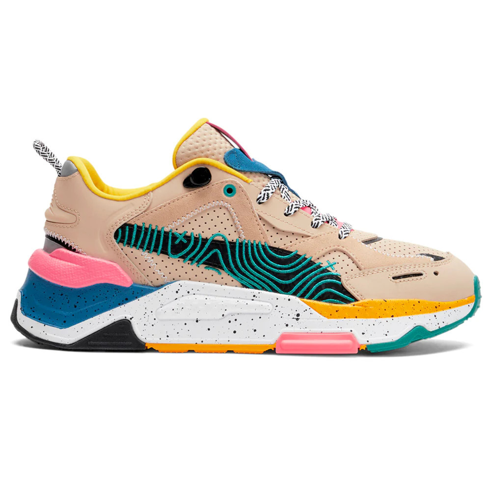 Shop Beige Mens Puma SWxP Rs-Simul8 Lace Up Sneakers | Shoebacca