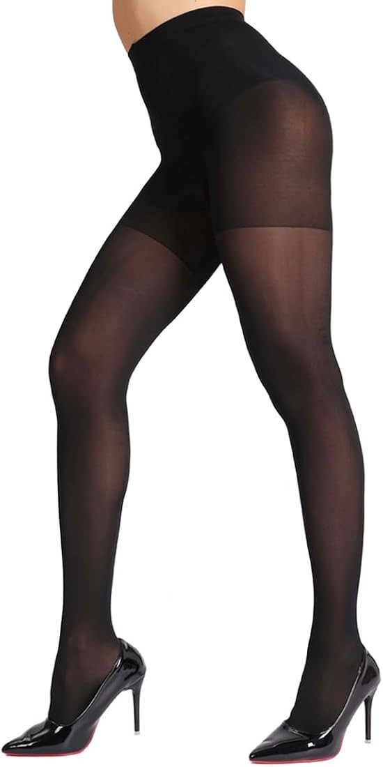 Ultra Durability Pantyhose Tear Resistant Indestructible Semi Sheer Women's Tights High Waist Con... | Amazon (US)