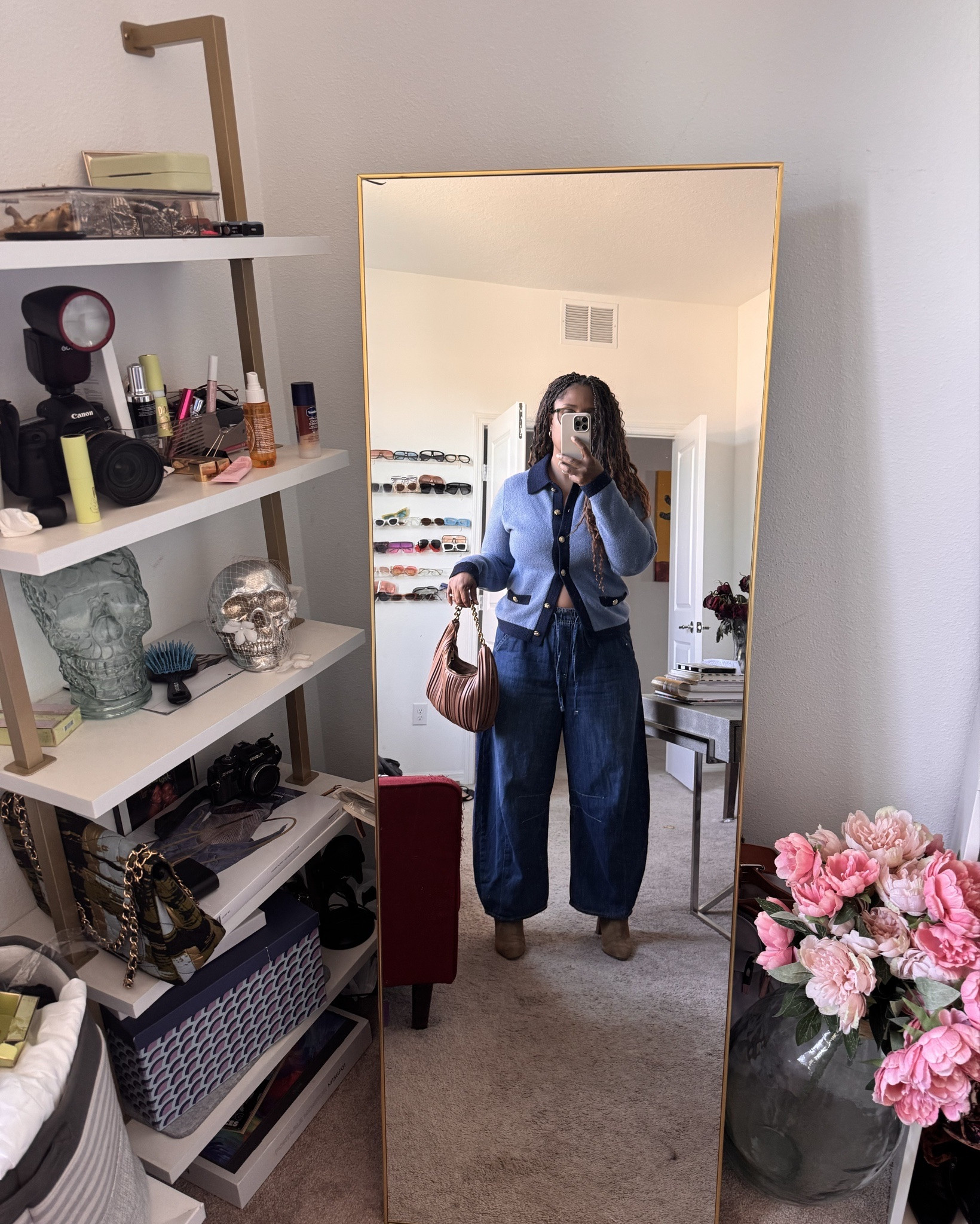 Prim and proper cardigans with barrel jeans and the softest suede boots  

#LTKOver40 #LTKPlusSize #LTKmomlife