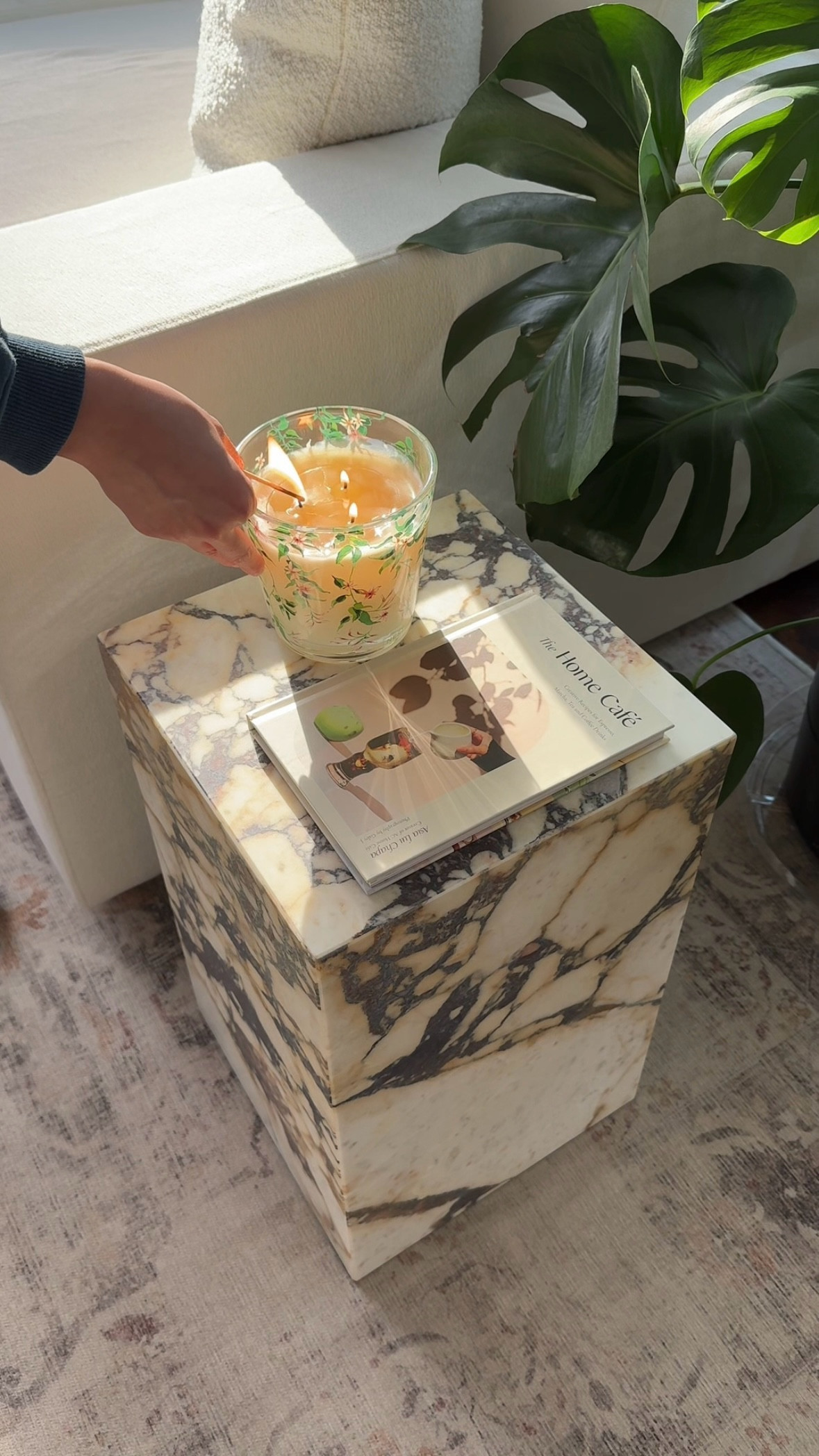 found the most gorgeous calacatta viola marble end table 🥹

#LTKHome
