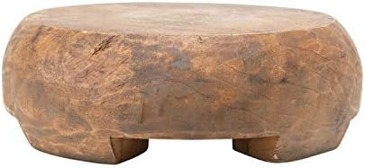 Bloomingville Mango Wood (One Will Vary) Pedestal, Natural | Amazon (US)