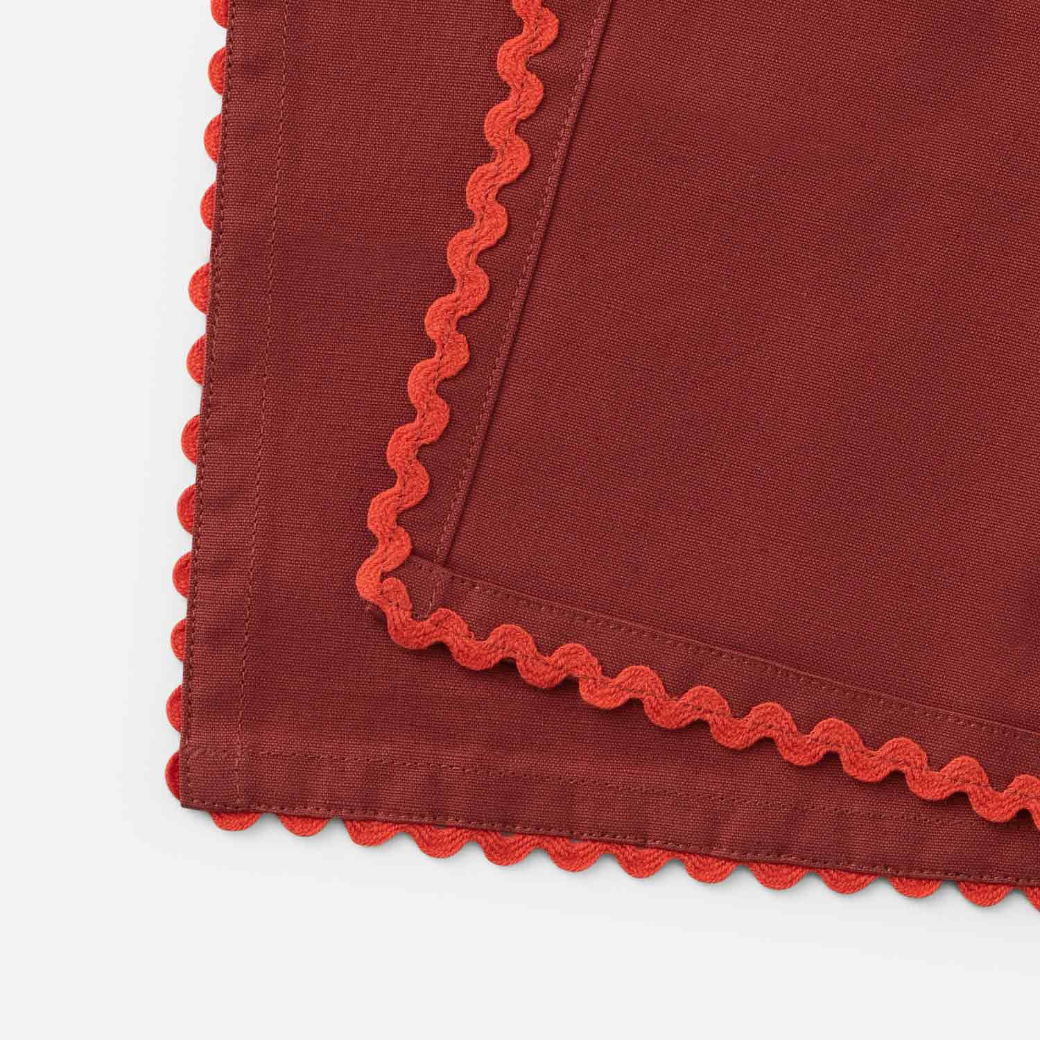Scallop Trim Napkin Set of 4 | Schoolhouse