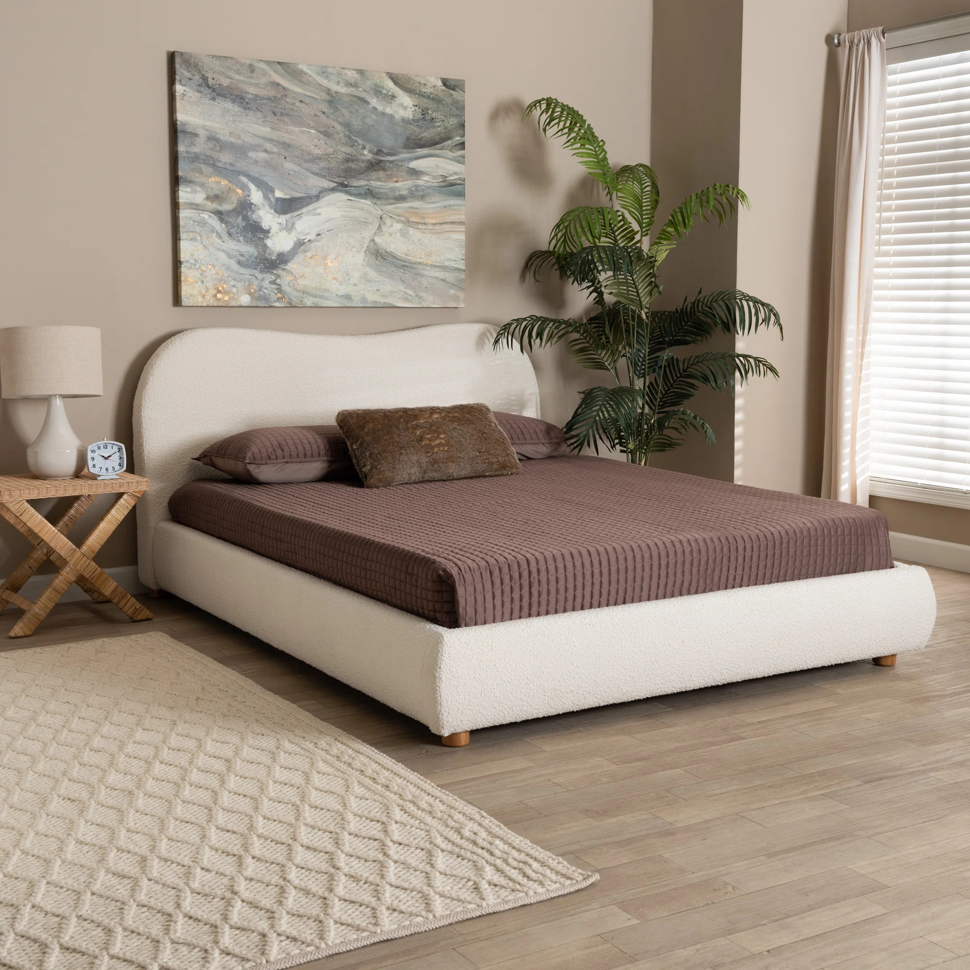 Brosky Upholstered Platform Bed | Wayfair North America