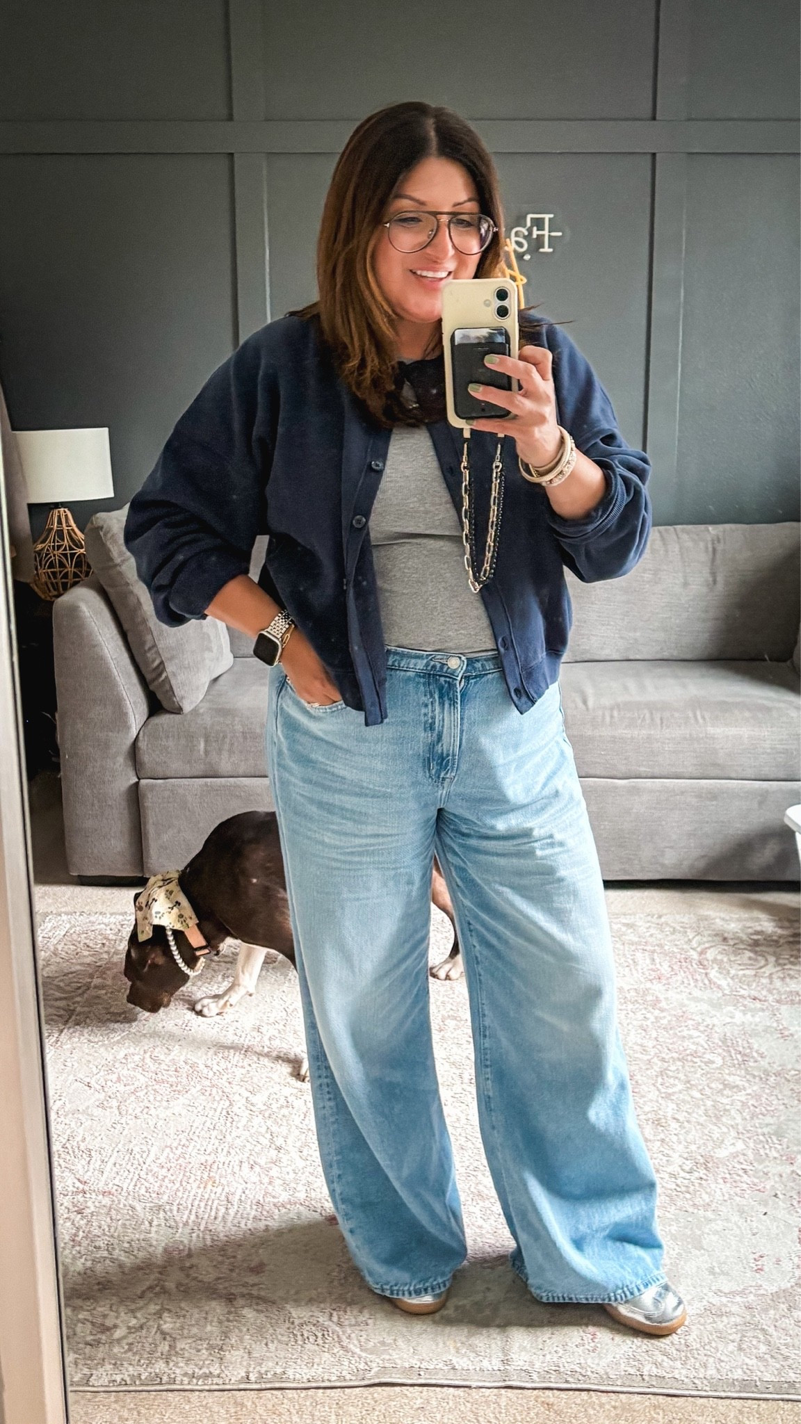 Today’s teacher ootd:
Abercrombie cardigan - XL
Target tank - XL
GAP Factory jeans - 33 Reg
Adidas
@adidas @onequince @gapstyle @abercrombie

#LTKootd #LTKMidsize #LTKOver40