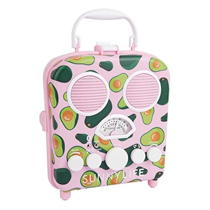 SunnyLIFE Portable Beach MP3 Speaker with AM/FM Radio and Smartphone Holder | Amazon (US)