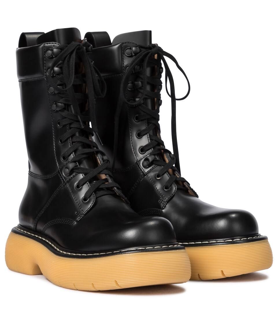 The Bounce leather combat boots | Mytheresa (INTL)