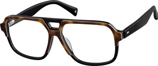 Zenni Aviator Glasses Tortoiseshell Plastic Full Rim Frame | Zenni Optical (US & CA)