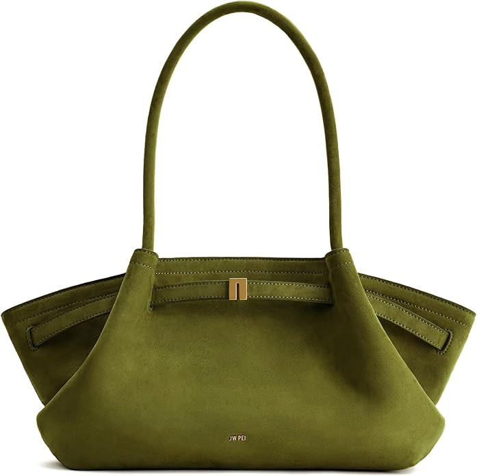 JW PEI Women's Hana Wide Faux Suede Tote Bag | Amazon (US)