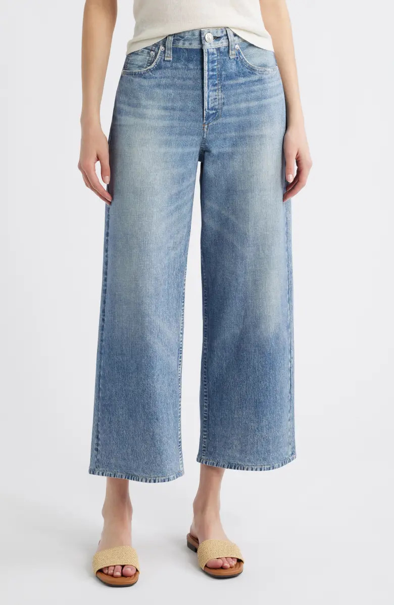 Miramar Andi Wide Leg Cotton Terry Pants | Nordstrom