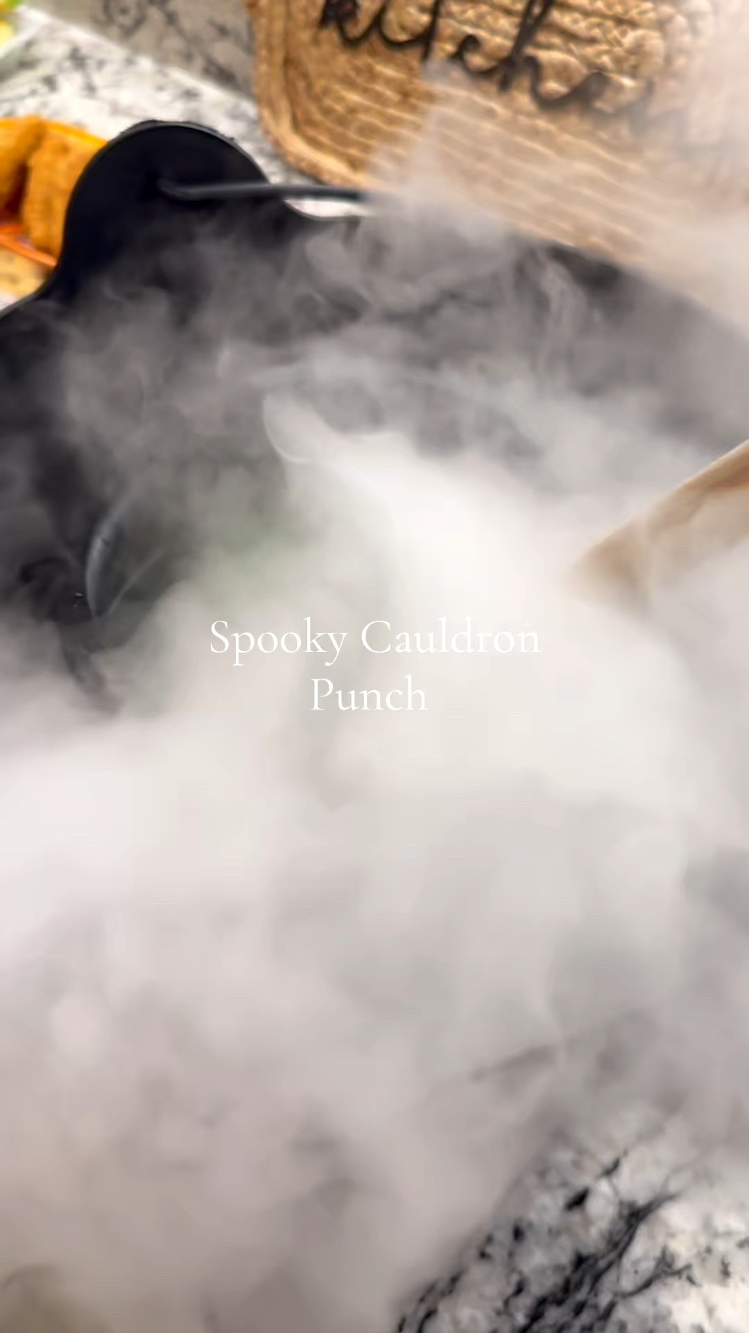 🖤 Halloween Cauldron Punch Setup 🎃
Creating spooky magic with this bubbling cauldron punch! The dry ice adds that fun smoky effect that instantly makes your Halloween setup feel next-level 👻

🧙‍♀️ Everything linked below — from the black cauldron bowl to the kitchen tray and fall decor. Such a fun idea for Halloween parties, movie nights, or themed get-togethers!

✨ Shop the setup:
🪄 Black cauldron bowl
🍹 Punch bowl insert


#LTKHome #LTKHoliday #HalloweenHome #CauldronPunch #DryIcePunch #SpookySeason #HomeEntertaining #FallDecor #HalloweenPartyIdeas #LTKFinds #LTKSeasonal


#LTKSeasonal #LTKHalloween #LTKParties