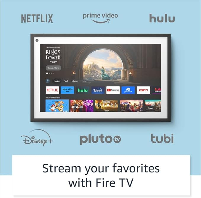 Echo Show 15 | Full HD 15.6" smart display with Alexa and Fire TV built in | Remote included | Amazon (US)