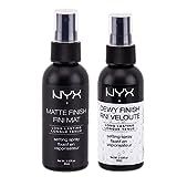 2 NYX Makeup Setting Spray Matte Finish Dewy Finish Long Lasting Makeup Setting Spray 60ml | Amazon (US)