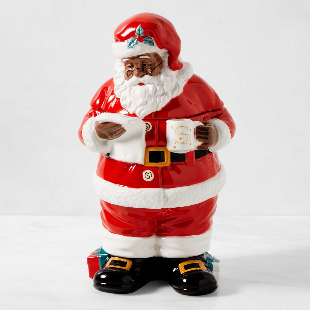 'Twas the Night Before Christmas Santa Cookie Jar | Williams-Sonoma