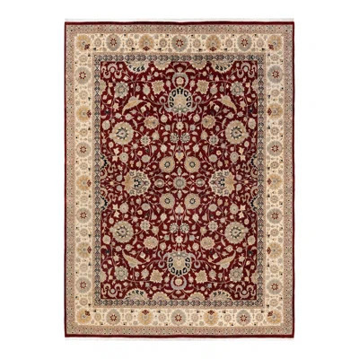 Mogul One-of-a-Kind Hand-Knotted Red/Ivory/Black Area Rug 9'1" x 12'5 | Wayfair North America