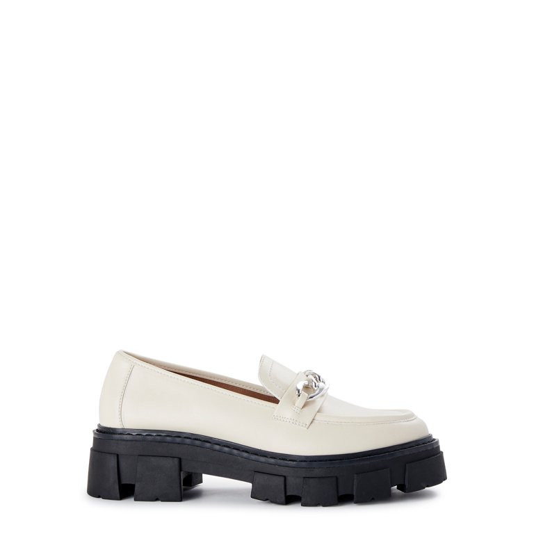 No Boundaries Women's Fashion Lug Loafers | Walmart (US)