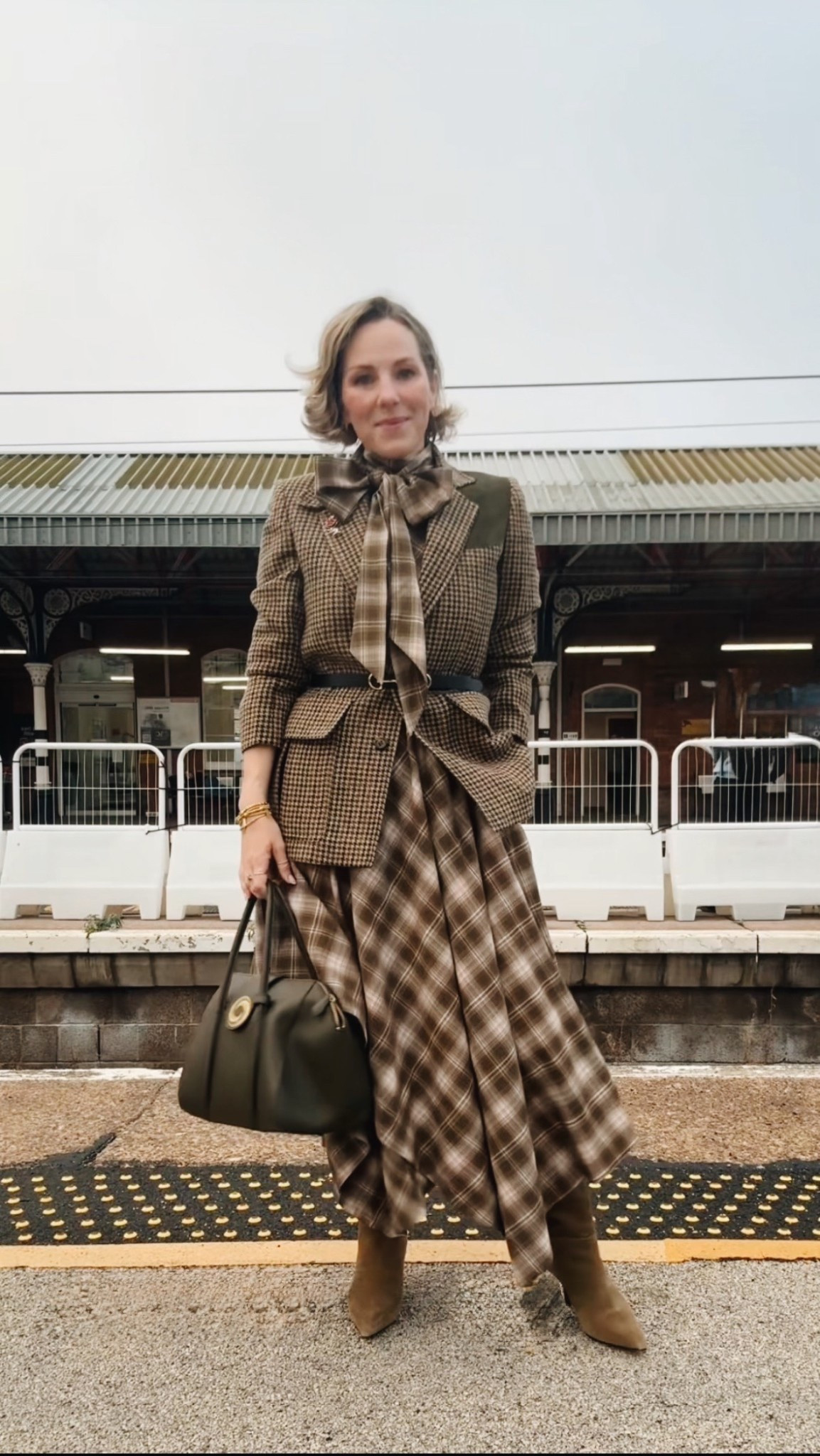 Plaid dress, checked dress, Karen Millen, Holland Cooper, heritage 

#LTKpetite #LTKuk #LTKautumn