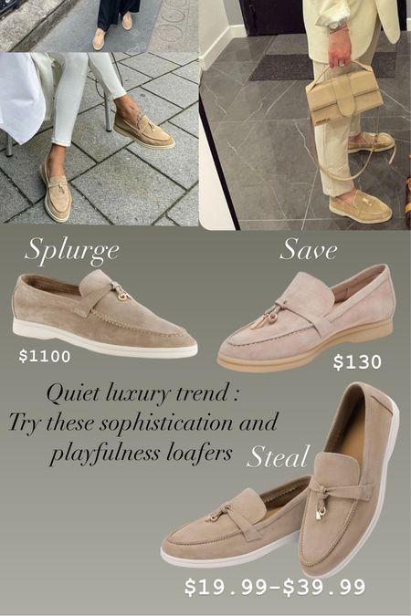 Quite Luxury is in. Try these sophistication and playfulness loafers linked at different price points 

#LTKstyletip #LTKshoecrush