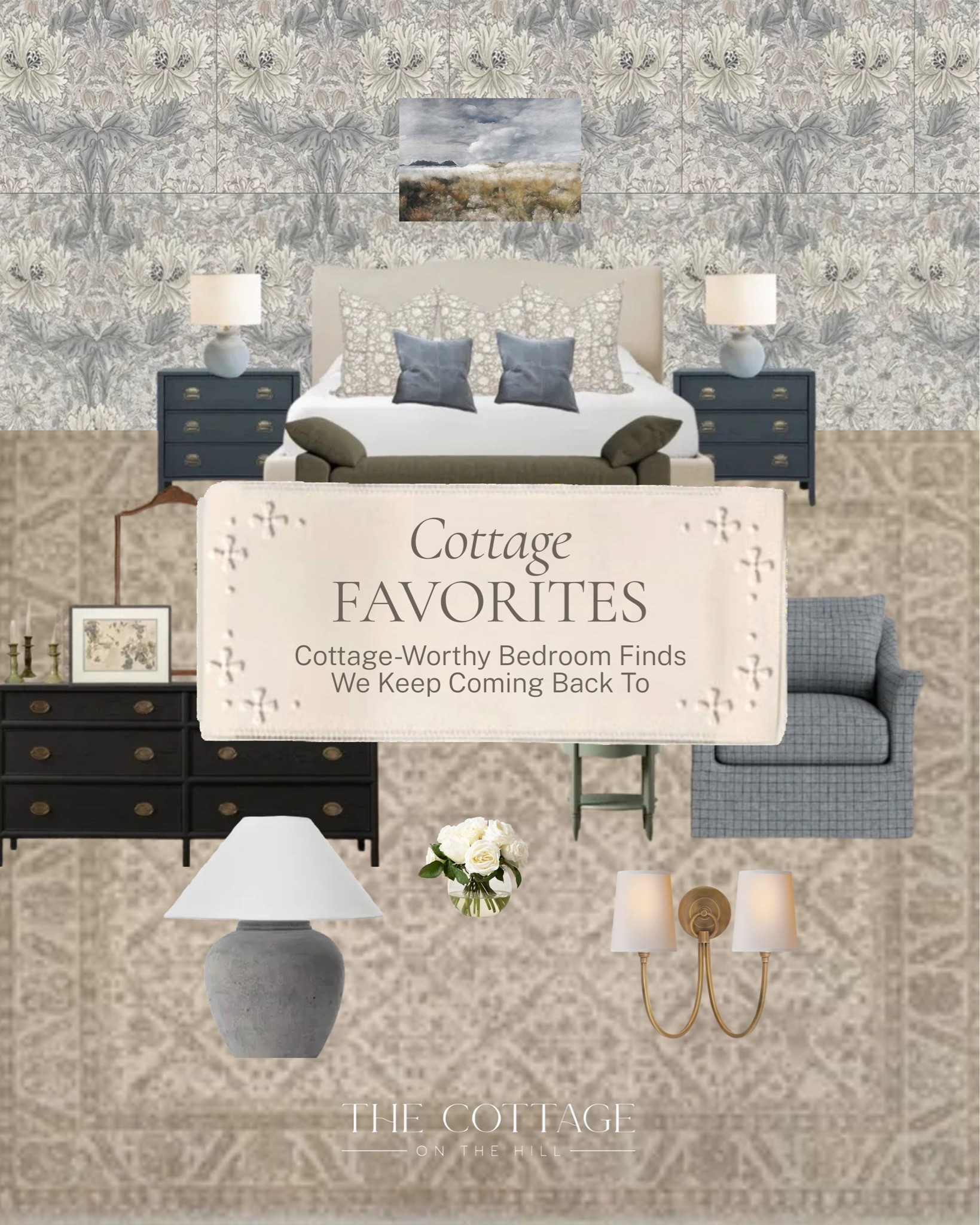 The bedroom pieces we keep coming back to project after project ✨

A few cottage favorites I'm loving lately: moody nightstands, a sculptural lamp, layered textiles, and those finishing touches that make a bedroom feel warm, considered, and completely put together. 

All linked here 🤍 

#LTKhome