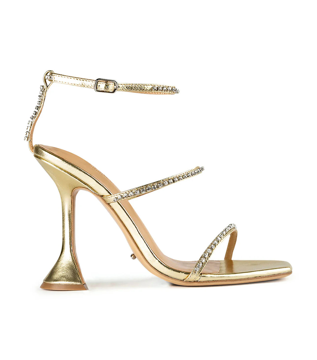 Shy Gold Nappa Metallic Heels | Heels | Tony Bianco USA | Tony Bianco US | Tony Bianco US