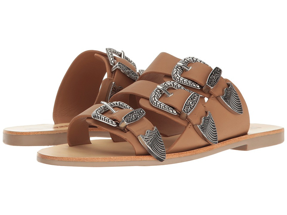 Sol Sana Peggy Slide (Tan) Women's Slide Shoes | 6pm