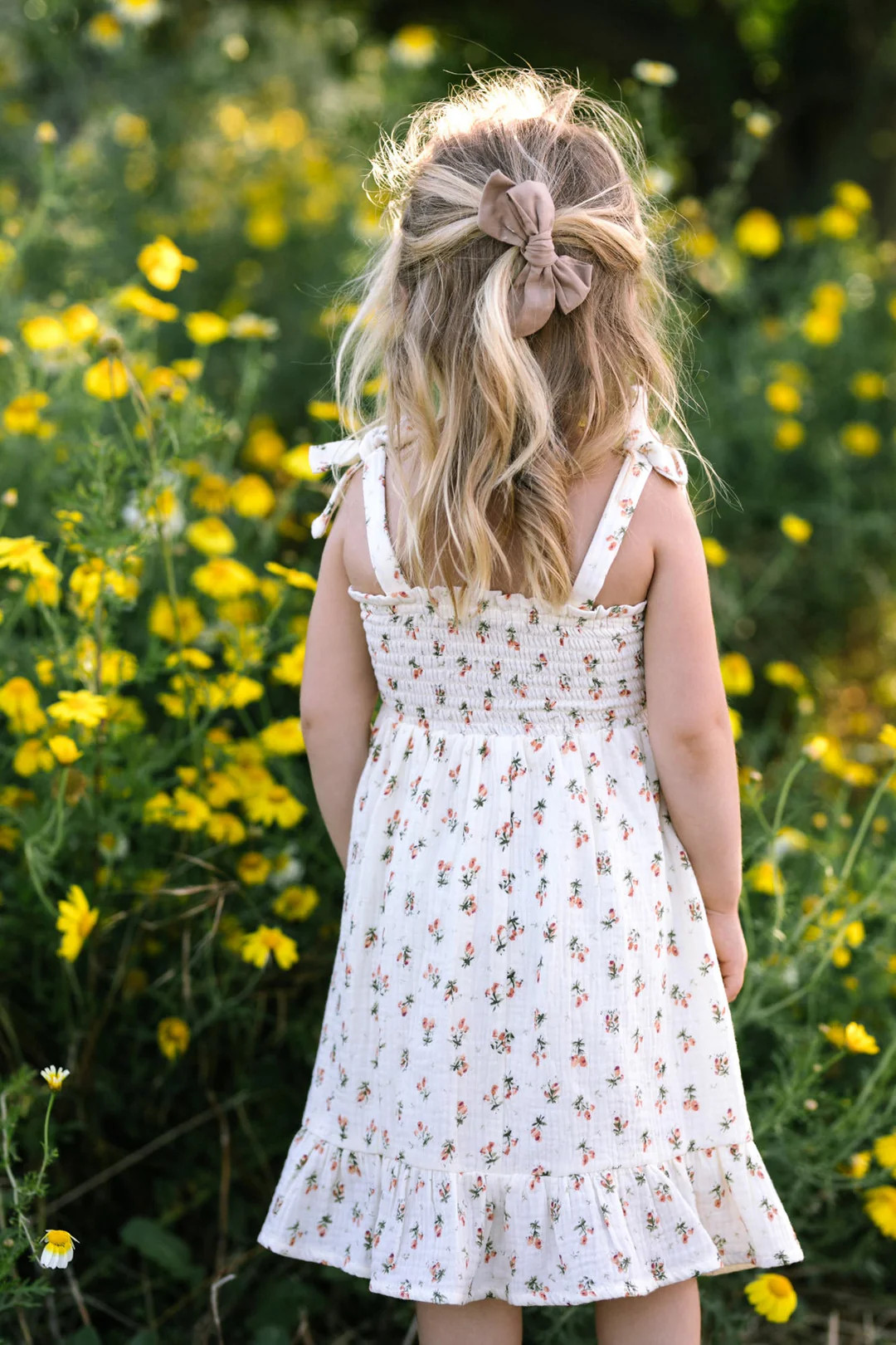 Mini Raelynn Smocked Dress | Morning Lavender
