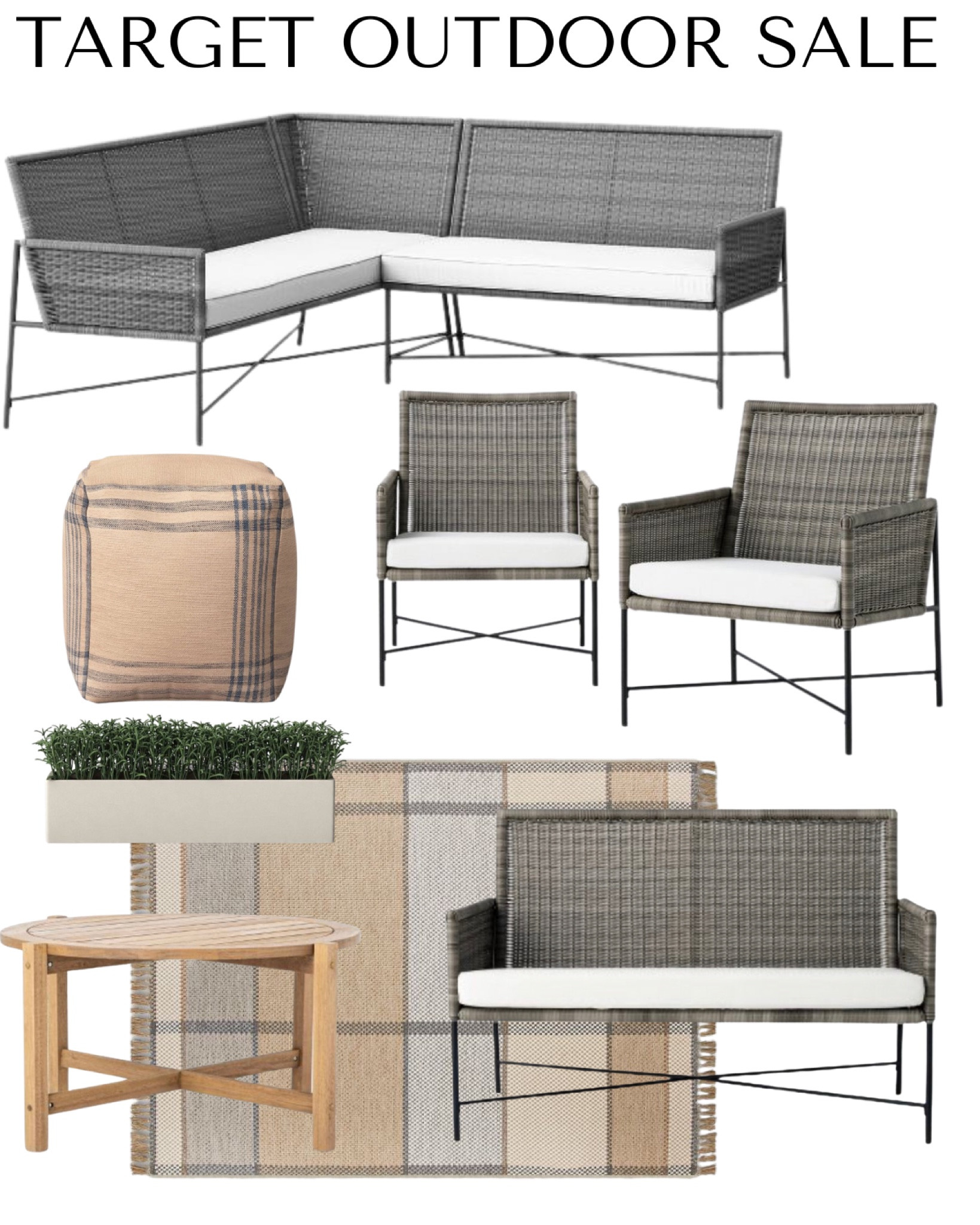 Target outdoor furniture sale favorites up to 50% off!  4/1 is the last day to save!!  