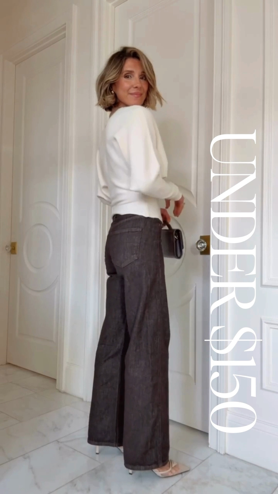 A neutral, classy Zara outfit under $150 🤍 these pieces look so much more expensive than they are. I’m 5’7”, wearing size small on top and 2/25 in bottoms for reference. @Zara 

#LTKootd