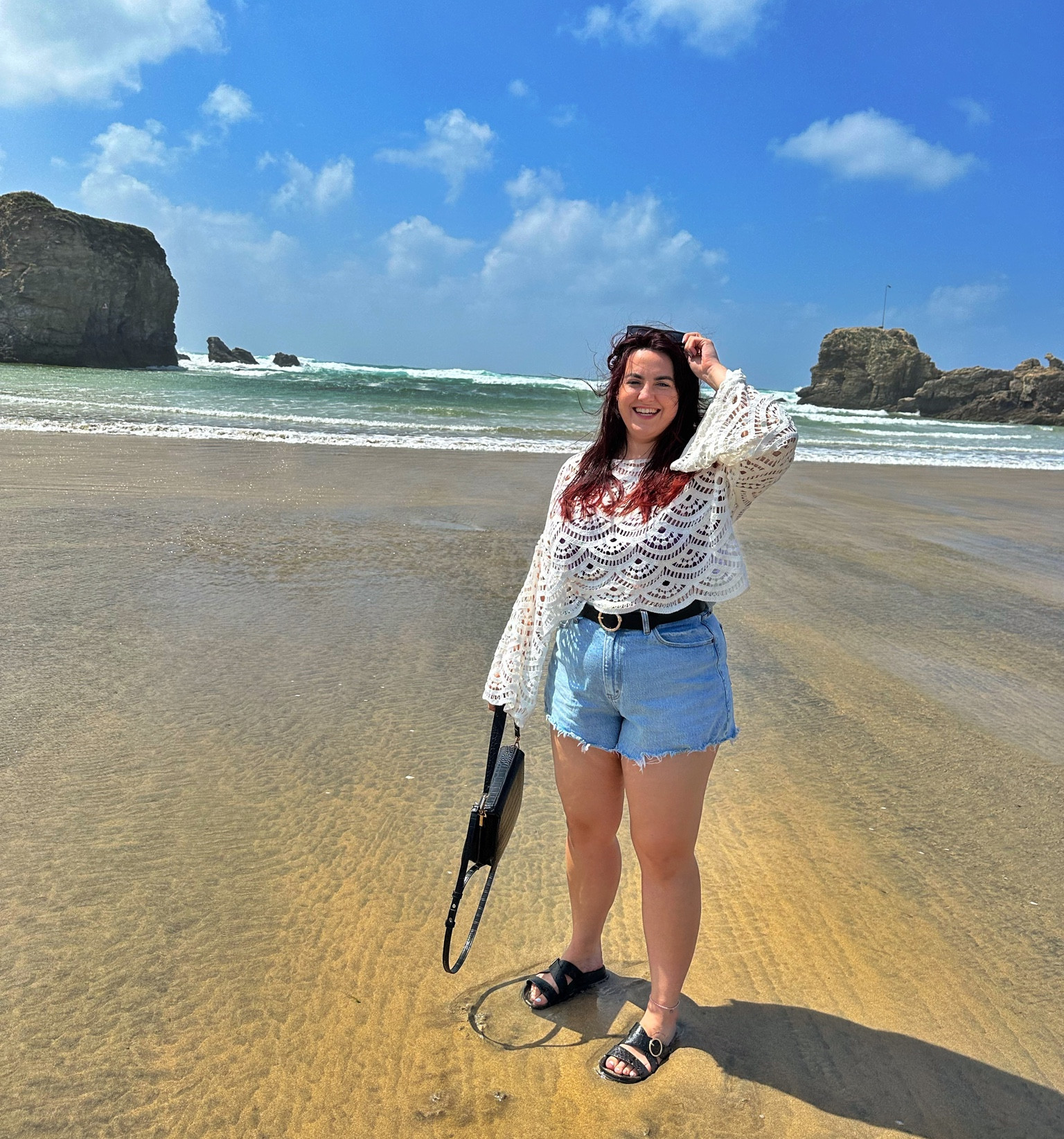 Summer beach outfit for fuller bust and curves as a size 16 🏖️

#LTKstyletip #LTKtravel #LTKcurves