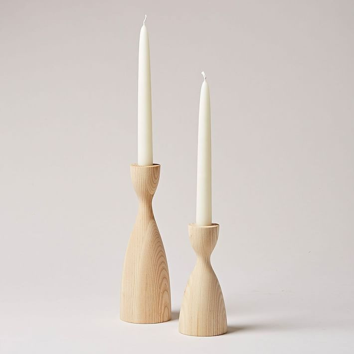 Farmhouse Pottery Pantry Candlesticks | West Elm (US)