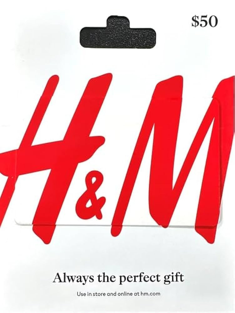 H&M Gift Card $50 | Amazon (US)