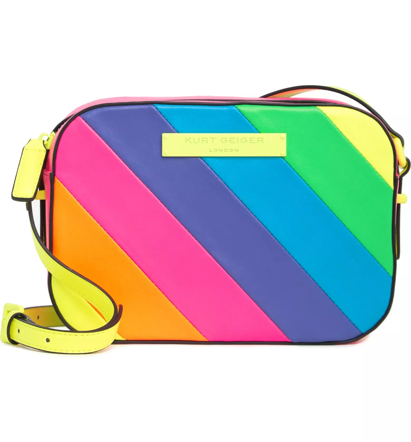 Stock, balenciaga ville xs rainbow stripe bag