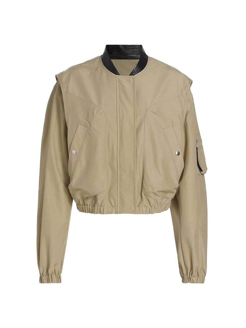 Utility Zip-Front Bomber Jacket | Saks Fifth Avenue