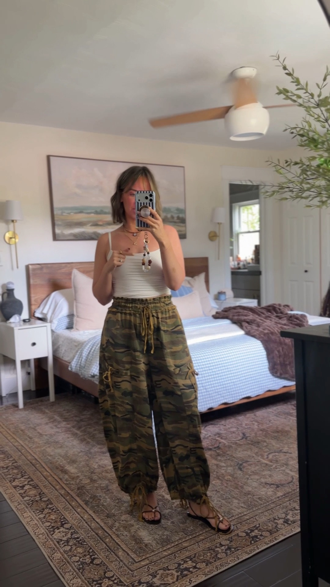 The CUTEST camo bottoms I’ve ever seen!!! Had to share these ones. So comfy, too!! Wore a Jean jacket over this tank and it was adorable 🤍🤍 in a size medium!!

#AD, partner, copper and cloth, camo joggers, barrel pants, gifted collab

#LTKootd #LTKSeasonal
