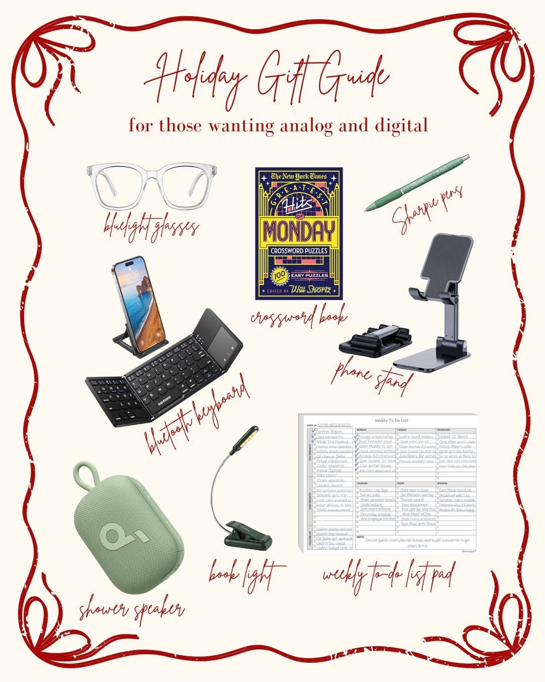 Holiday Gift Guide: for those wanting analog and digital


#LTKGiftGuide #LTKHoliday #LTKSeasonal