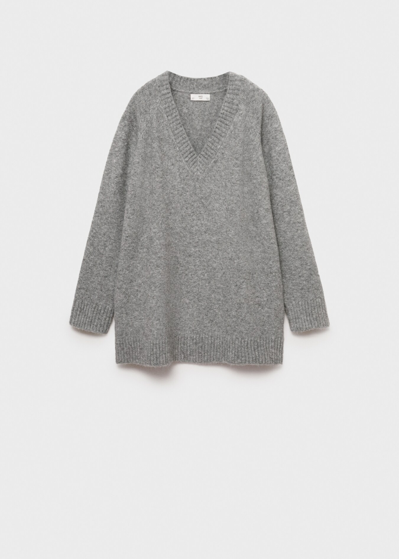 V-neck knit sweater | Mango (US/MX/AU)