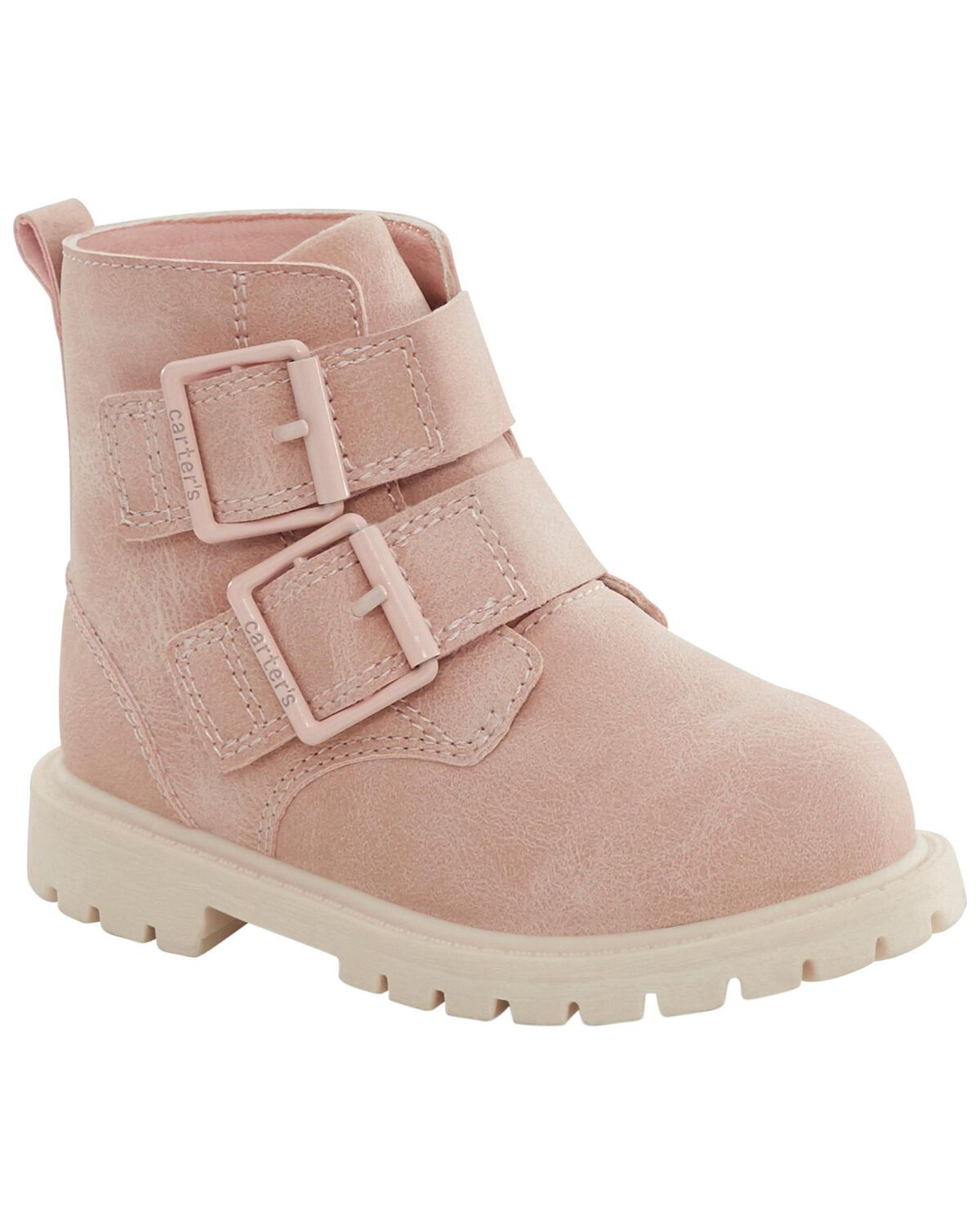 Pink Toddler Buckle Boots | carters.com | Carter's