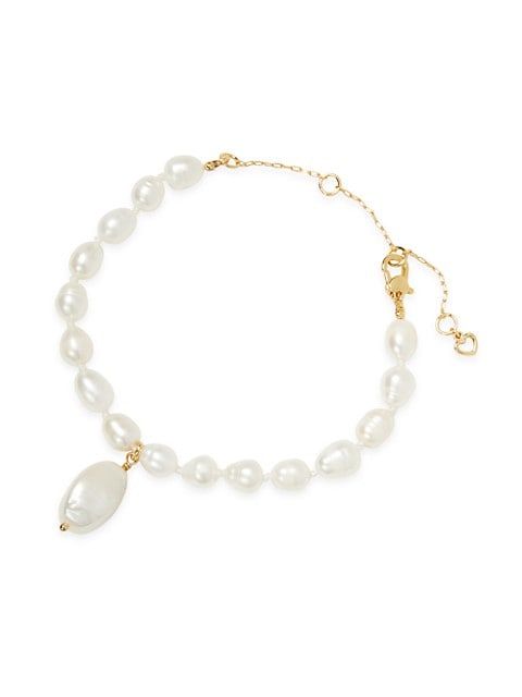 Pearl Play Gold-Plated & Faux Pearl Bracelet | Saks Fifth Avenue