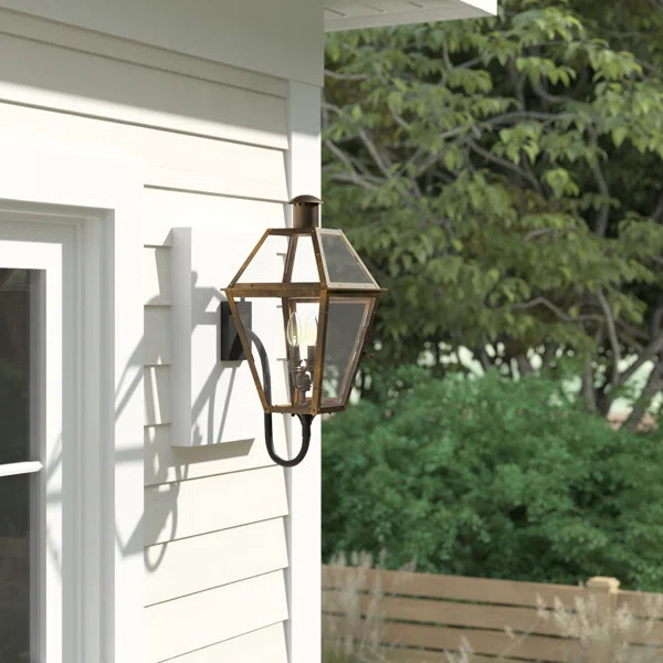 Angecourt Copper Wall Light | Wayfair North America