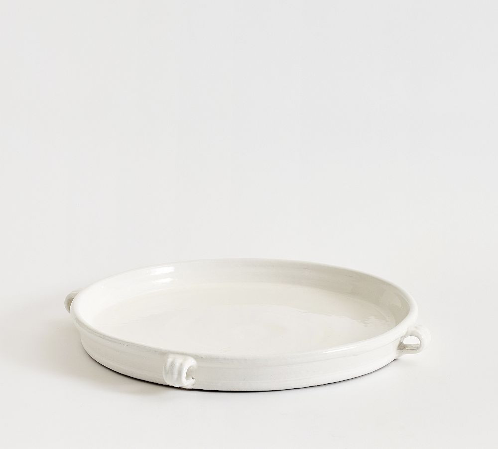 Emery Handcrafted Ceramic Tray | Pottery Barn (US)
