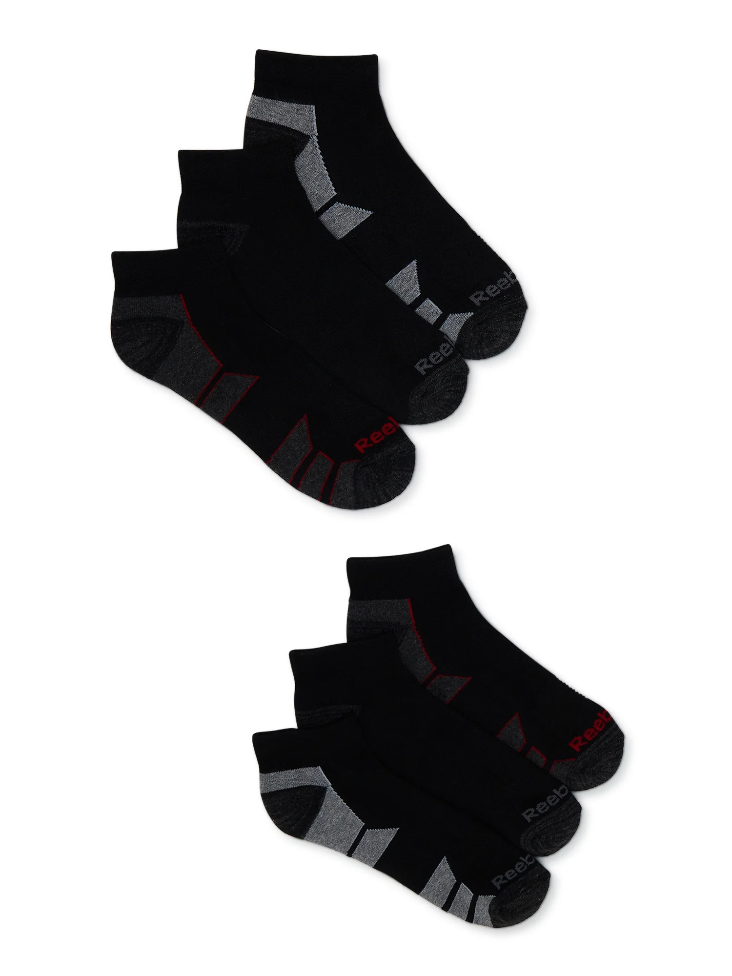 Reebok Men's Socks, Pro Series Quarter Socks, Stocking Stuffers, 6-Pack | Walmart (US)