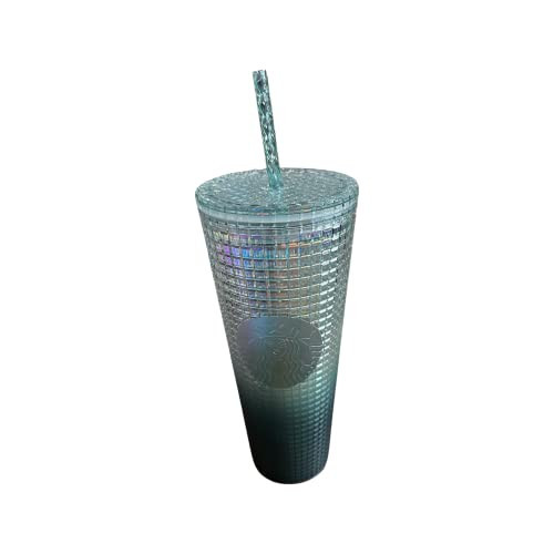 Starbucks 2023 Green Ombre Grid 24 oz Venti Tumbler | Amazon (US)