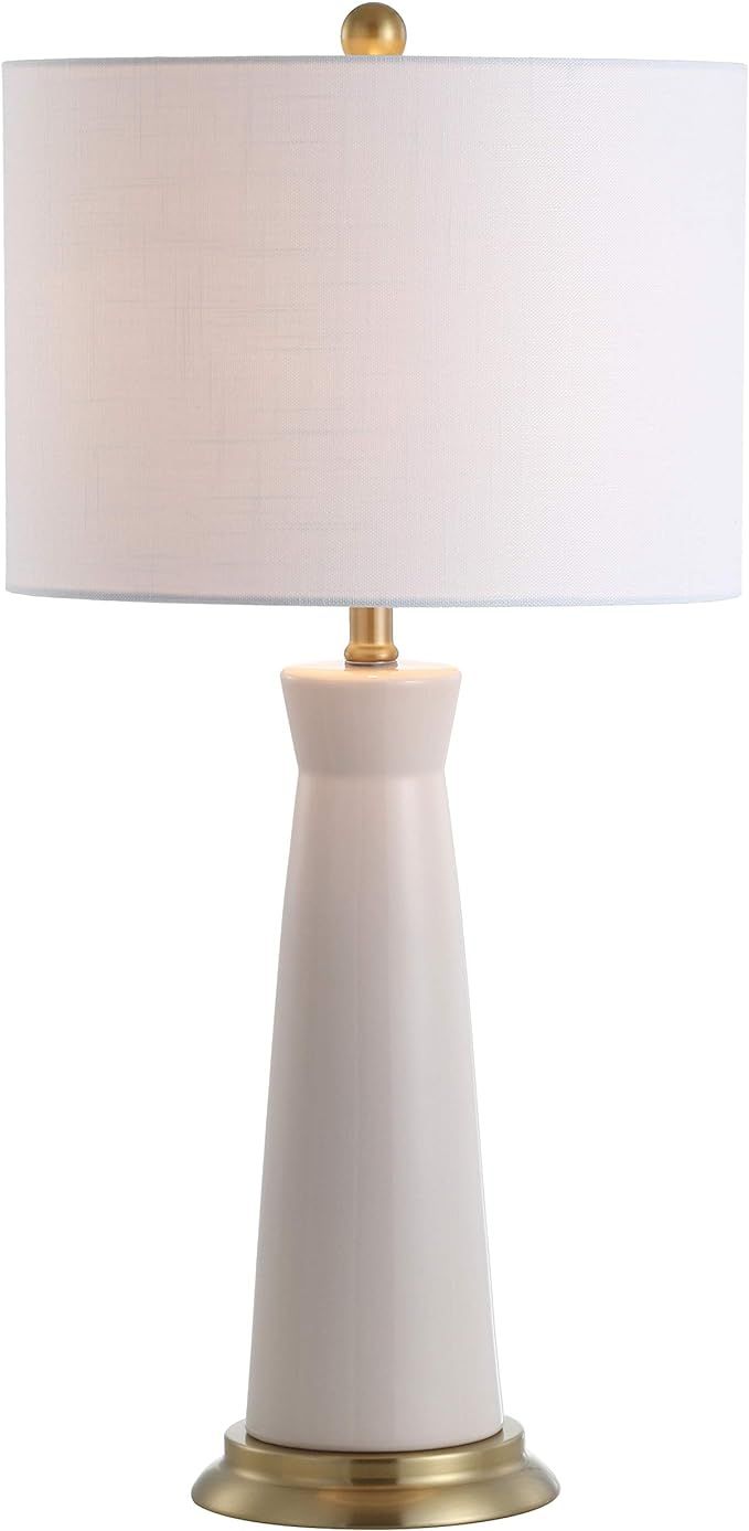 JONATHAN Y JYL3046A Hartley 29" Ceramic Column LED Table Lamp Contemporary Transitional Bedside D... | Amazon (US)