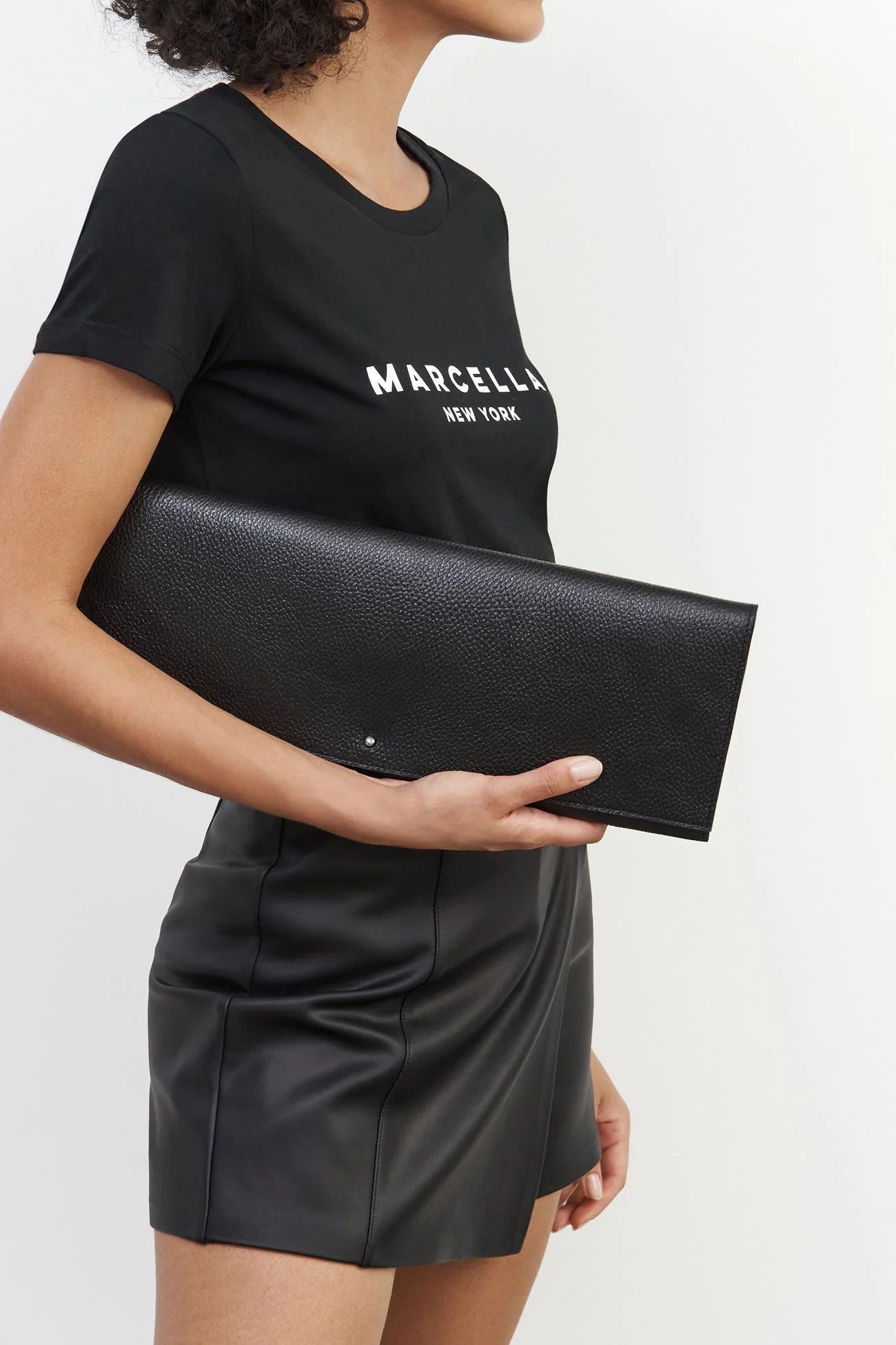 Belle Leather Clutch | Marcella
