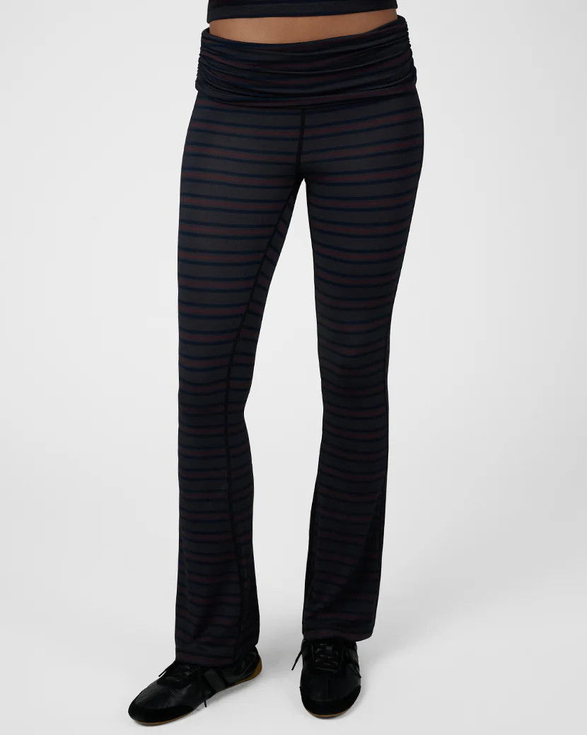 Fold Over Flare Legging | We Wore What