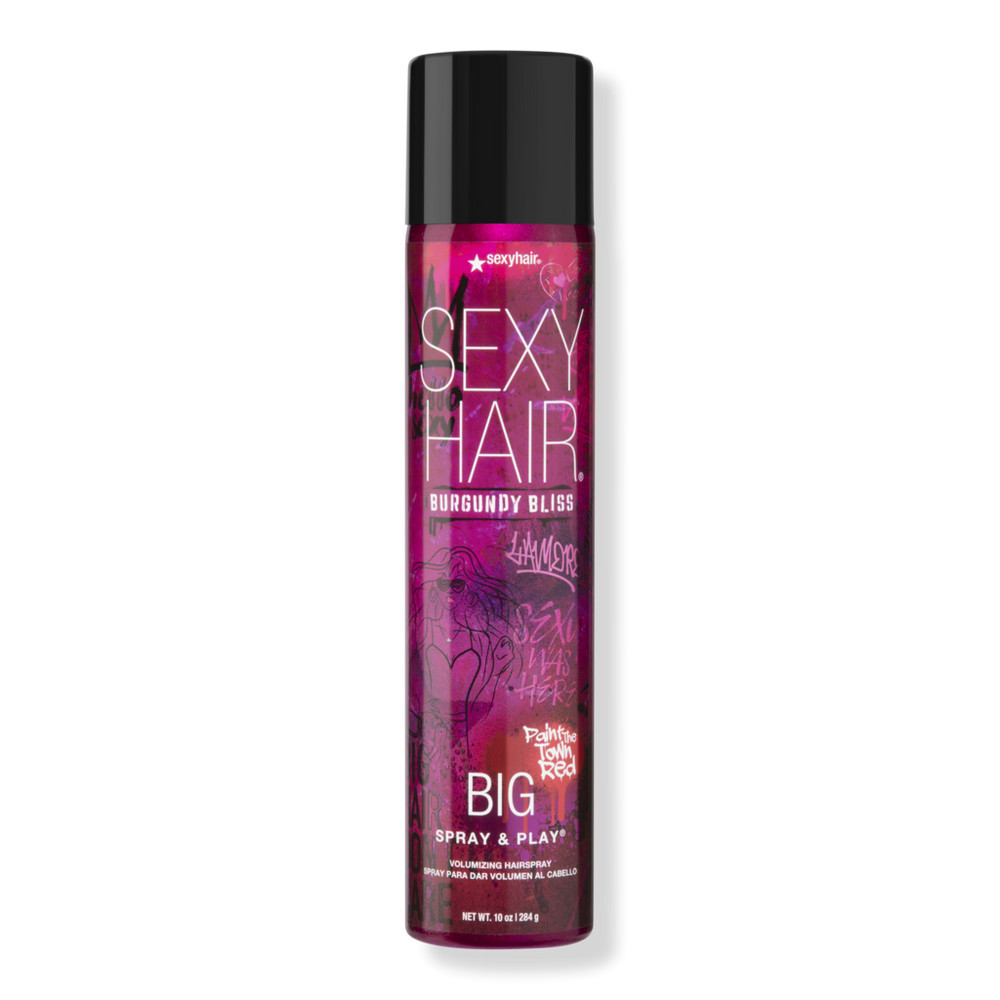Sexy Hair Special Edition Spray & Play Burgundy Bliss Volumizing Hairspray | Ulta